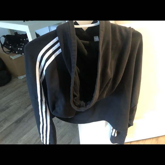 Adidas Cropped Hoodie - Picture 3 of 3